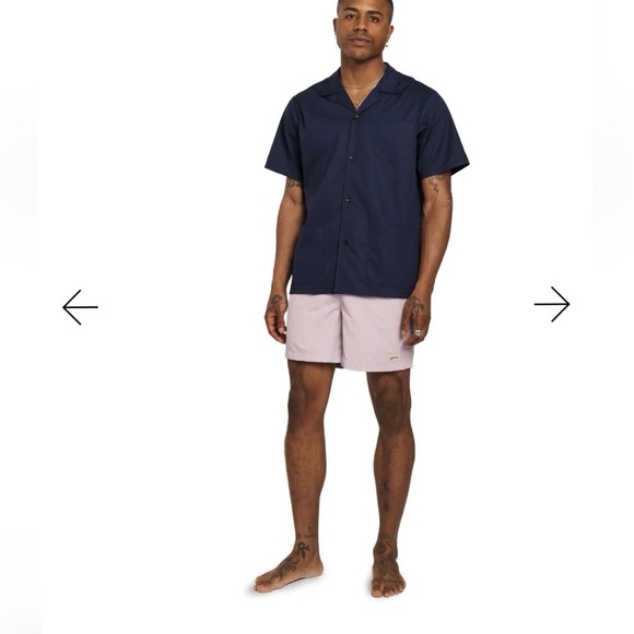 Bather SOLID LAVENDER SWIM TRUNK $98 Size S - Picture 5 of 6